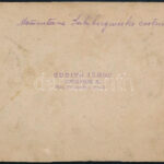 cca 1900 Marosújvár, kosztümös fotó, feliratozva, 8×12 cm - Image 2
