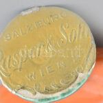 Rasper & Söhne porcelán szív, kézzel festett, jelzett, hibátlan, m: 3 cm - Image 2
