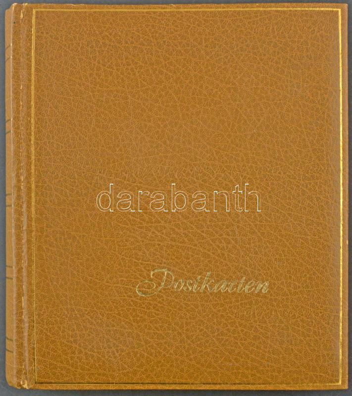 Postkarten Képeslapalbum 192 férőhellyel / Postcard album for 192 postcards (20 cm x 25 cm)