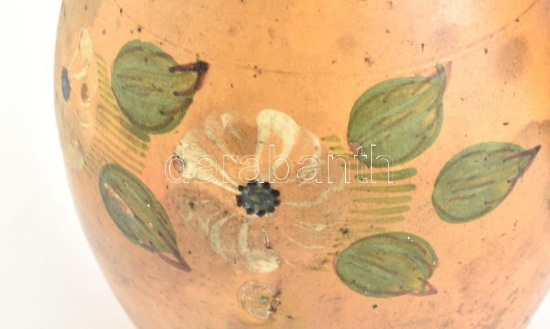Nagyméretű népi palóc? szilke, sérülésekkel, m: 27 cm - Image 2