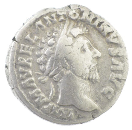 Római Birodalom / Róma / Marcus Aurelius 161-162. Denár Ag (3,13g) T:3 Roman Empire / Rome / Marcus Aurelius 161-162. Denarius Ag 'IMP M AVRELANTONINUS AVG / CONCORD AVGTRP XVI COS III' (3,13g) C:F RIC III 35.