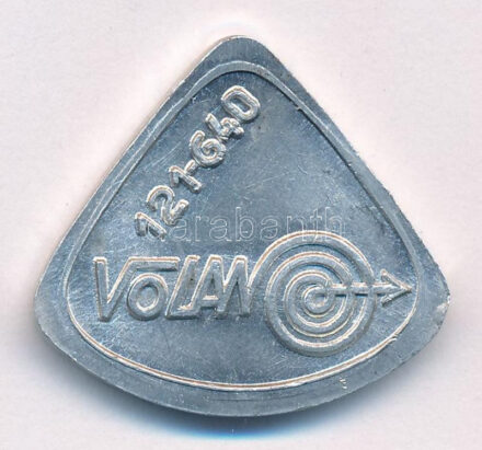 ~1960. 'Volán / TEFU (Teherfuvarozás)' Al közlekedési bárca T:1-,2 ph