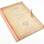 Charles Normand: Empire ornamente, Möbel, Geräthe etc, aus der Zeit Napoleon I. Berlin, ca 1890. Bruno Hessling. 36t. Foltos kiadói mappában 30x41 cm