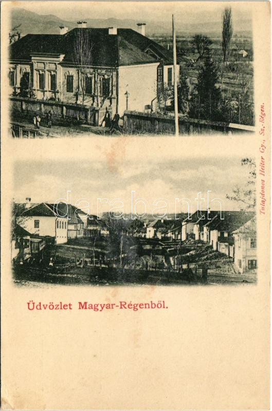 Szászrégen, Magyarrégen, Reghin; Heiter Gy. (r)