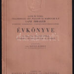 1943 Ganz és Társa Ganz Ábrahám fémipari Szakirányú Iparostanonciskolájának évkönyve, 68p