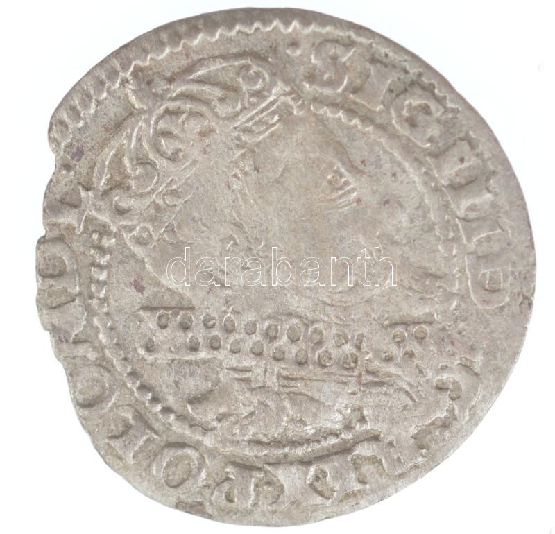 Lengyel Királyság 1606. 1Gr Ag 'III. Zsigmond' (1,30g) T:3 Poland 1606. 1 Grossus Ag 'Sigismund III' (1,30g) C:F - Image 2