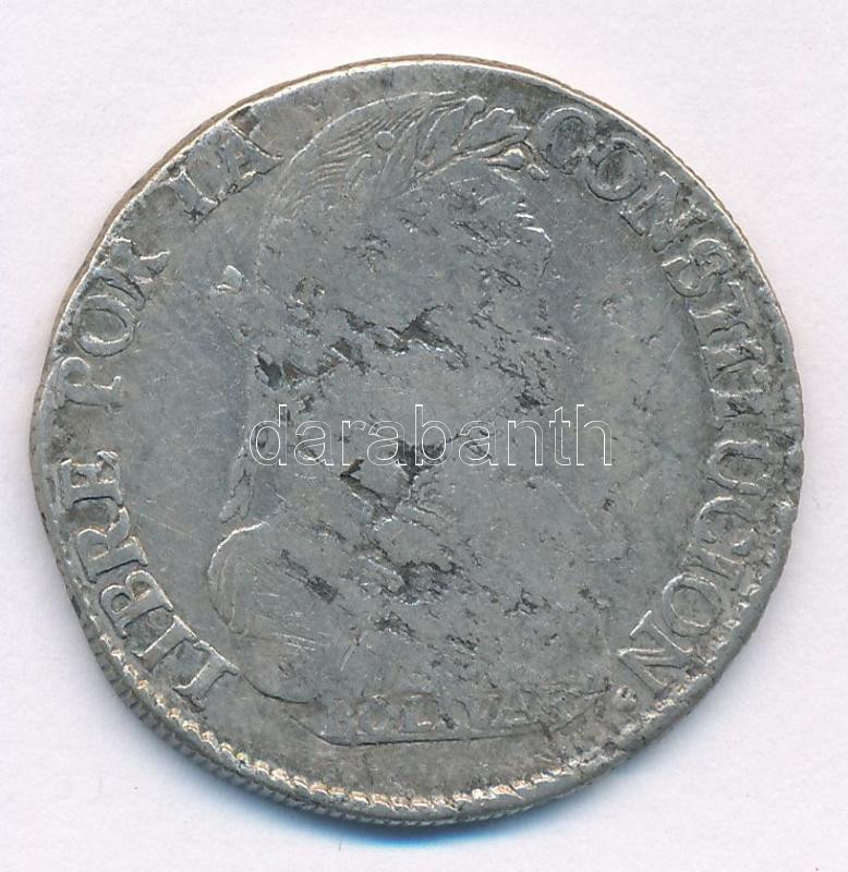 Bolívia 1830JL 4S Ag (13,18g) T:3 Bolivia 1830JL 4 Soles Ag (13,18g) C:F Krause KM#96a.1