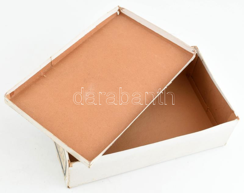 'Astória Cipőkülönlegességek' Bp. Múzeum krt. papír cipős doboz, 16×28×8,5 cm - Image 2