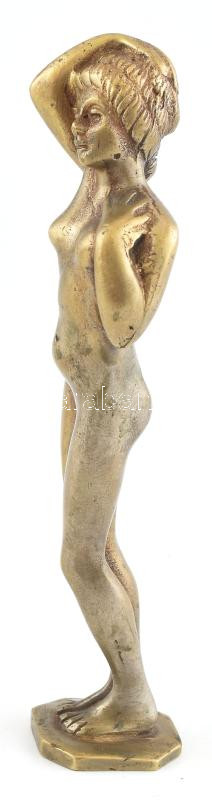 Akt, bronz, jelzés nélkül, m: 15,5 cm - Image 2