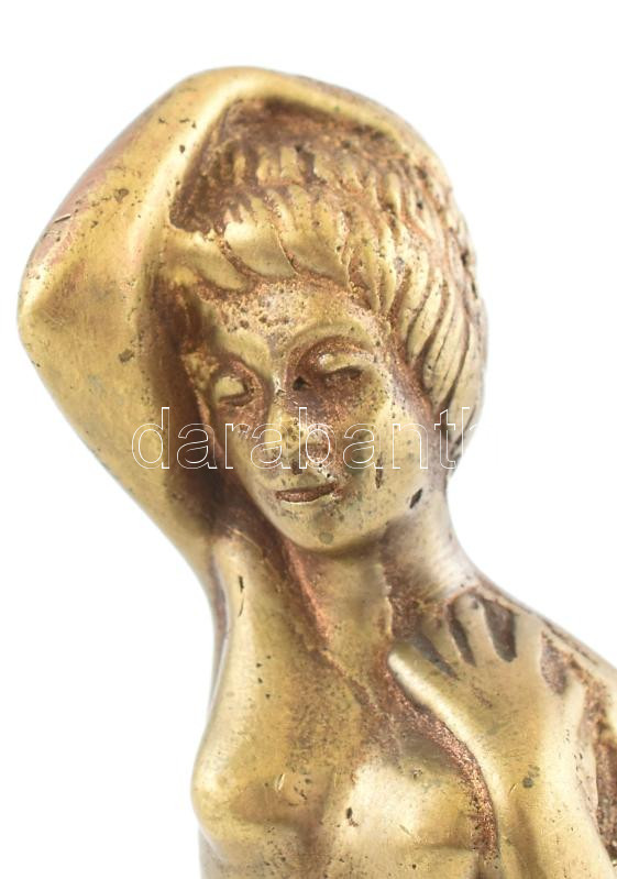 Akt, bronz, jelzés nélkül, m: 15,5 cm - Image 4
