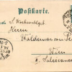 1901 Künstler-Postkarte der Meggendorfer Blätter Nr. 504. / German military art postcard, winter (EK) - Image 2