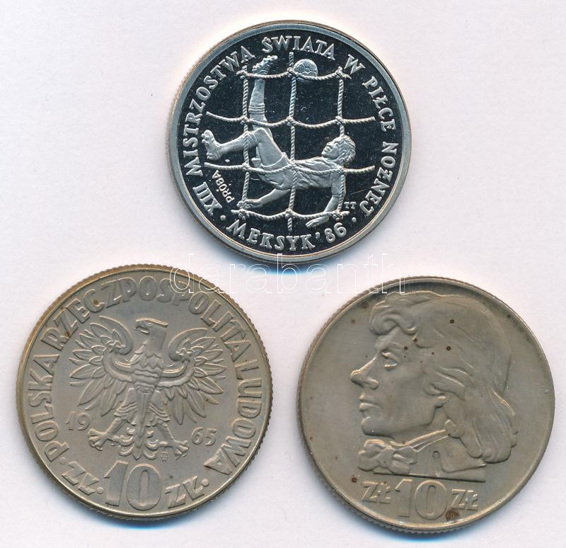 Lengyelország 1985. 200Zl Cu-Ni 'Labdarúgó VB Mexikó' próbaveret 'PRÓBA' jelzéssel + 1965-1966. 10Zl Cu-Ni (2xklf) T:PP,2- Poland 1985. 200 Złotych Cu-Ni 'Football World Cup Mexico' trial strike with 'PRÓBA' mark + 1965-1966. 10 Złotych