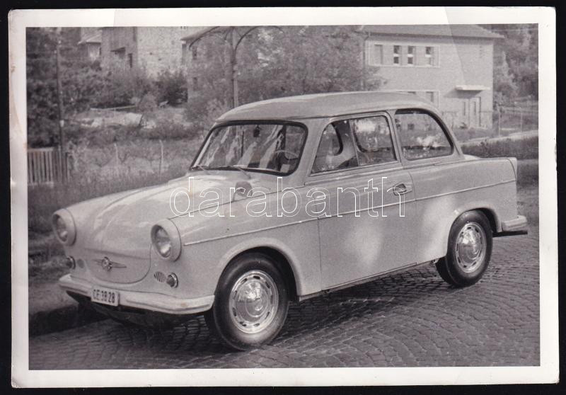Trabant P-50, fotó, 9x13 cm