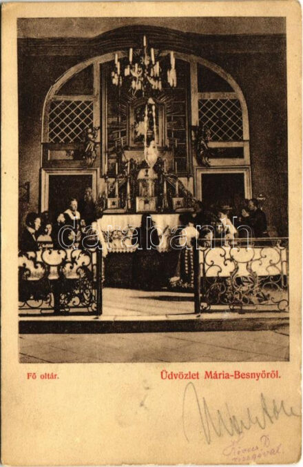 1909 Máriabesnyő (Gödöllő), Főoltár (EK)