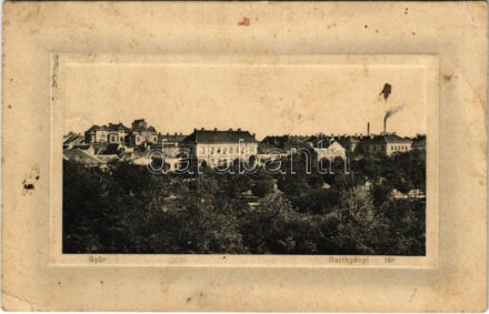 1915 Győr, Batthyány tér. Herman Izidor kiadása (EB)