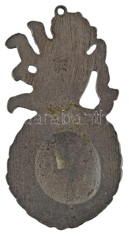 ~1960-1980. Festett ón díjplakett füllel (70x38mm) T:1- - Image 2