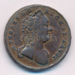 Ausztria 1763W 1kr Cu 'Mária Terézia' T:2 kis ph. Austria 1763W 1 Kreuzer Cu 'Maria Theresia' C:XF small edge error Krause KM#1993