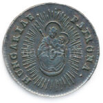 1763. Rézdénár 'Mária Terézia / zárt korona' T:2 patina Huszár: 1756., Unger III.: 1278.