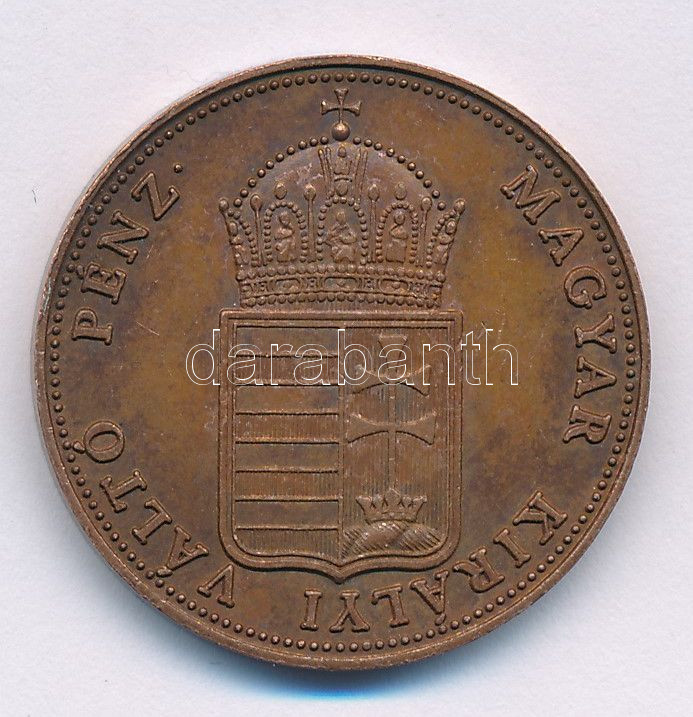 1848KB 1Kr Cu '1998-as jubileumi' utánveret (restrike) T:1- - Image 2
