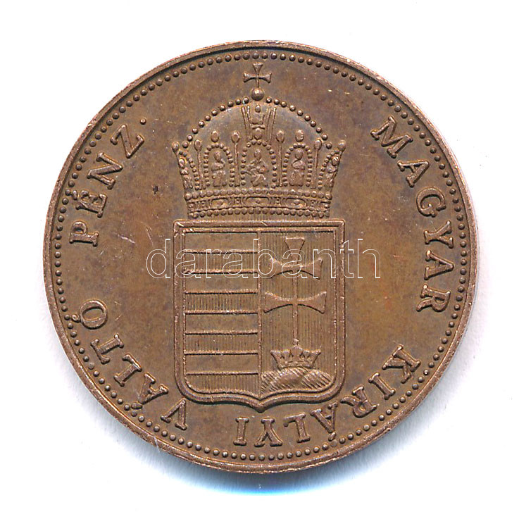 1848KB 1Kr Cu '1998-as jubileumi' utánveret (restrike) T:1- - Image 2