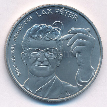 2022. 2000Ft Cu-Ni 'Magyar származású Wolf-díjasok - Lax Péter' T:BU