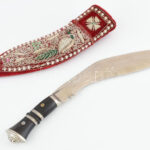 Kukri dísztőr, szép állapotban, h: 38,5 cm