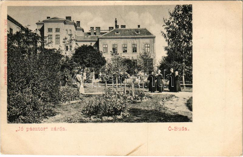 1900 Budapest III. Óbuda, Jó Pásztor zárda. Divald Károly 251.