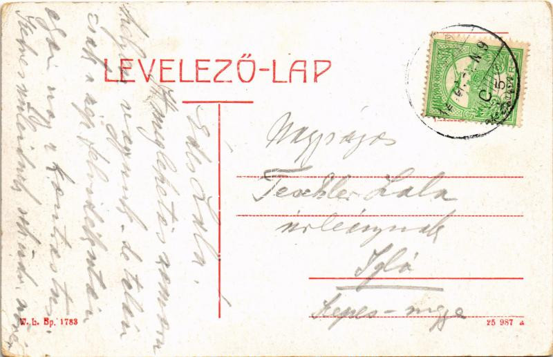 Tolna, Lovassági laktanya, katonák. W.L. Bp. 1783. (EK) - Image 2