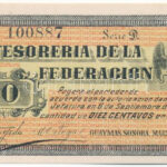 Mexikó / Forradalom / Guaymas 1914. 10c T:I- Mexico / Revolution / Guaymas 1914. 10 Centavos C:AU Krause S1058