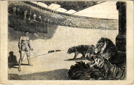 Magyarország imperialista szomszédainak martaléka. Pátria r.-t. / 'Hungary thrown to her hungry neighbours' Hungarian irredenta propaganda, Treaty of Trianon s: Bér (Rb)