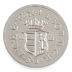 DN 'Magyarok Kincstára - Károly Róbert arany forint' I. Lipót duárius' palládiumozott rézötvözet utánveret, kapszulában (13mm) T:PP - Image 2