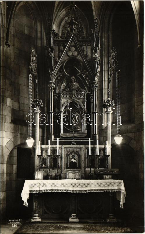 Győr, Székesegyház, Szt. László kápolna belső. Weinstock E. 136.