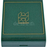 1996. 'HUNGEXPO a 100 BNV éve '96' jelzett Ag bélyegérem, eredeti dísztokban (3,35g/0.835/23x28mm) T:1- patina - Image 3