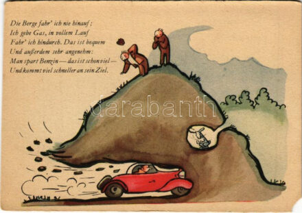 B.Z. am Mittag die schnelle Berliner Tageszeitungmit dem grossen Sportteil. Schöne Grüsse vom der Autoschau 1938 (EM)