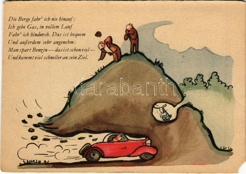 B.Z. am Mittag die schnelle Berliner Tageszeitungmit dem grossen Sportteil. Schöne Grüsse vom der Autoschau 1938 (EM)