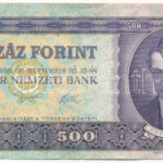 1980. 500Ft T:III szép papír Adamo F42