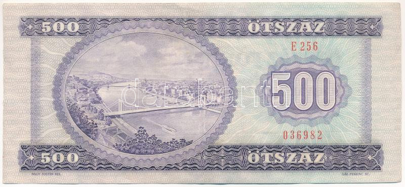 1980. 500Ft T:III szép papír Adamo F42 - Image 2