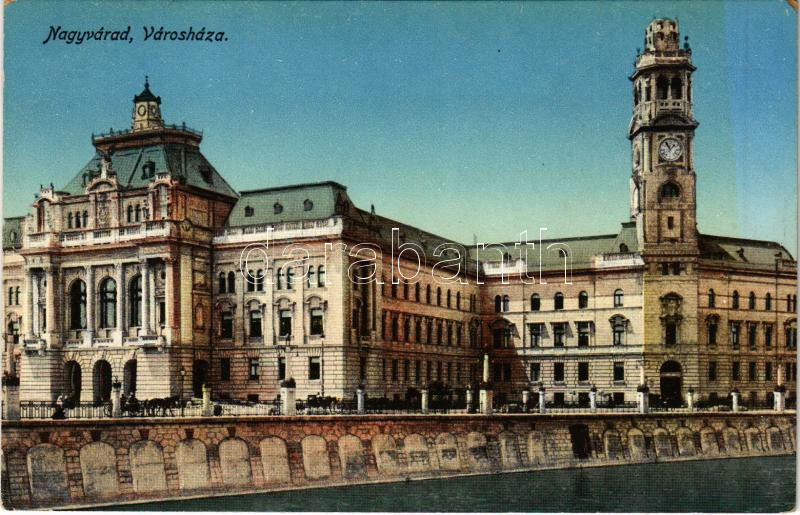 Nagyvárad, Oradea; városháza / town hall