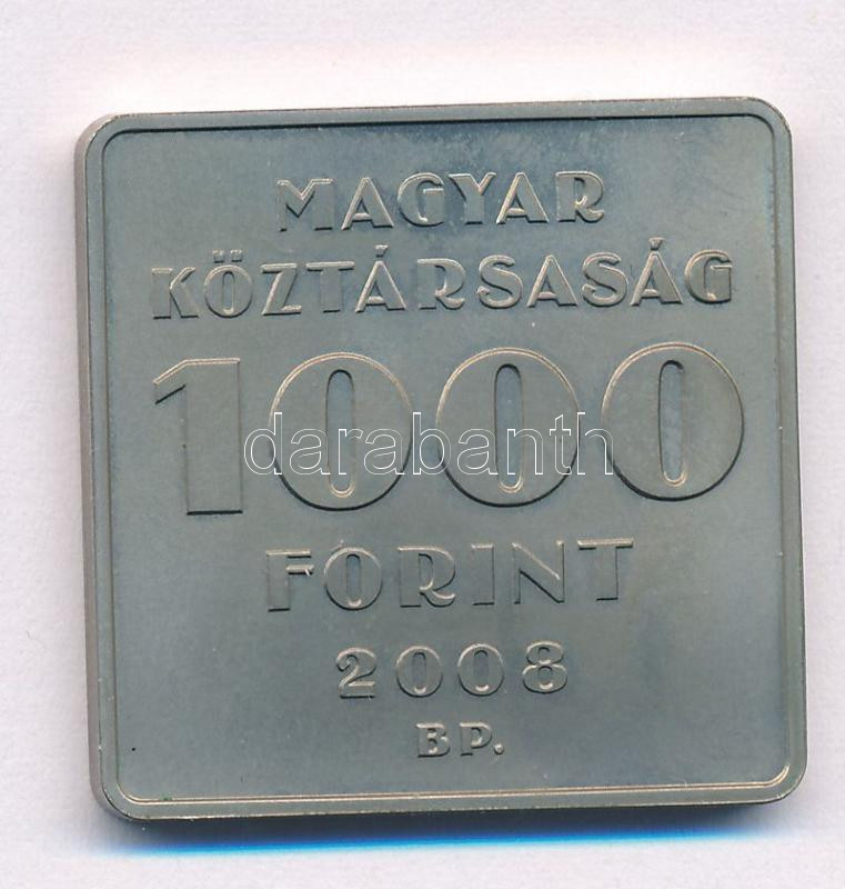 2008. 1000Ft Cu-Ni 'Telefonhírmondó - Puskás Tivadar' kapszulában T:BU Adamo EM216 - Image 2