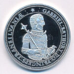 DN 'Magyar tallérok utánveretben - Báthory Gábor tallérja 1609.' kétoldalas Ag emlékérem (20g/0.999/38.61mm) T:PP