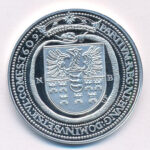 DN 'Magyar tallérok utánveretben - Báthory Gábor tallérja 1609.' kétoldalas Ag emlékérem (20g/0.999/38.61mm) T:PP - Image 2