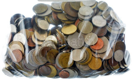 Vegyes, főleg külföldi érmetétel mintegy ~2kg súlyban, közte egzotikus országok T:vegyes Mixed, mostly foreign coin lot, within egzotic countries (~2kg) C:mixed