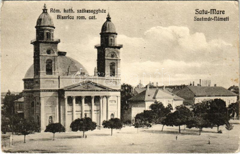 Szatmárnémeti, Szatmár, Satu Mare; Biserica rom. cat. / Római katolikus székesegyház / cathedral (EK)