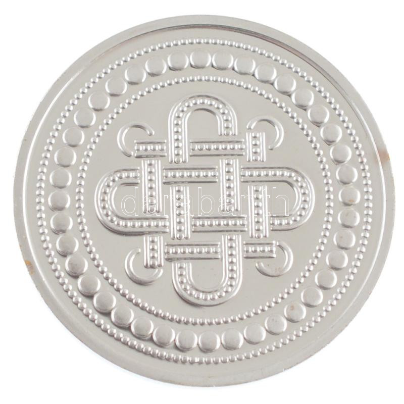 Ifj. Szlávics László (1959-) DN 'Szent Korona emlékérem' részben aranyozott, peremén jelzett Ag emlékérem kapszulában, tanúsítvánnyal (10g/0.925/30mm) T:PP - Image 2