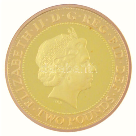 Nagy-Britannia 2014. 2P Au 'II. Erzsébet / Lord Kitchener', tanúsítvánnyal (15,97g/0.916) T:PP apró fo. Great-Britain 2014. 2 Pounds Au 'Elizabeth II / Lord Kitchener', with certificate (15,97g/0.916) C:PP tiny spot Krause KM# 1279b