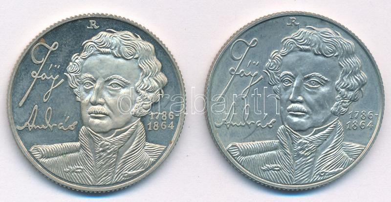 1990. 100Ft Cu-Ni-Zn 'Fáy András' T:1- (PP),BU Adamo EM112