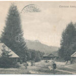 1907 Kirulyfürdő, Királyfürdő, Baile Chirui (Lövéte, Lueta); Üdvözlet Király-fürdőről / spa, bath (Rb)