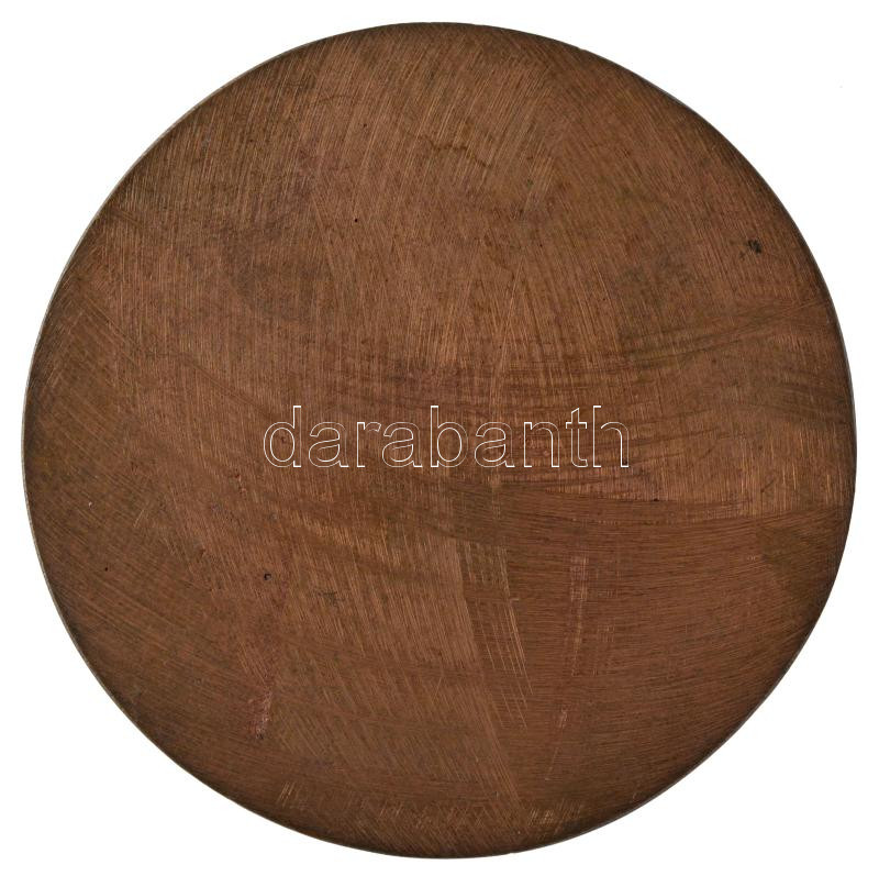 Rajki László (1939-) ~1974. 'Fekete Sándor 1885-1974' egyoldalas bronz emlékérem (68mm) T:1- - Image 2