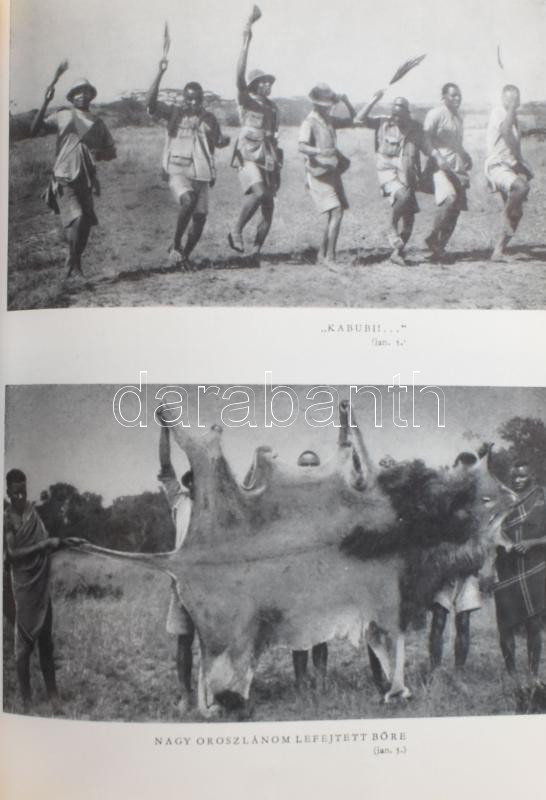Széchényi Zsigmond: Nahar. Indiai útinapló. . Csui. Afrikai vadásznapló. 1928. október - 1929. április. Bp., 1964-1966., Szépirodalmi. Fekete-fehér fotókkal illusztrált. Kiadói félvászon-kötések, kopott borítókkal. + Molnár - Image 3