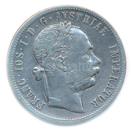 Ausztria 1878. 1Fl Ag 'Ferenc József' T:2-,3 Austria 1878. 1 Florin Ag 'Franz Joseph' C:VF,F Krause KM#2222